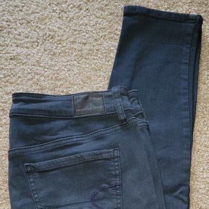 American Eagle Navy Jeggings Super Stretch
